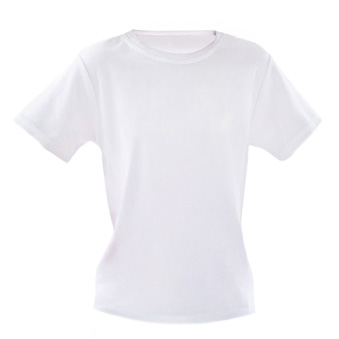 Subli Modal Touch T-Shirt for Printing for Children, size 128 cm